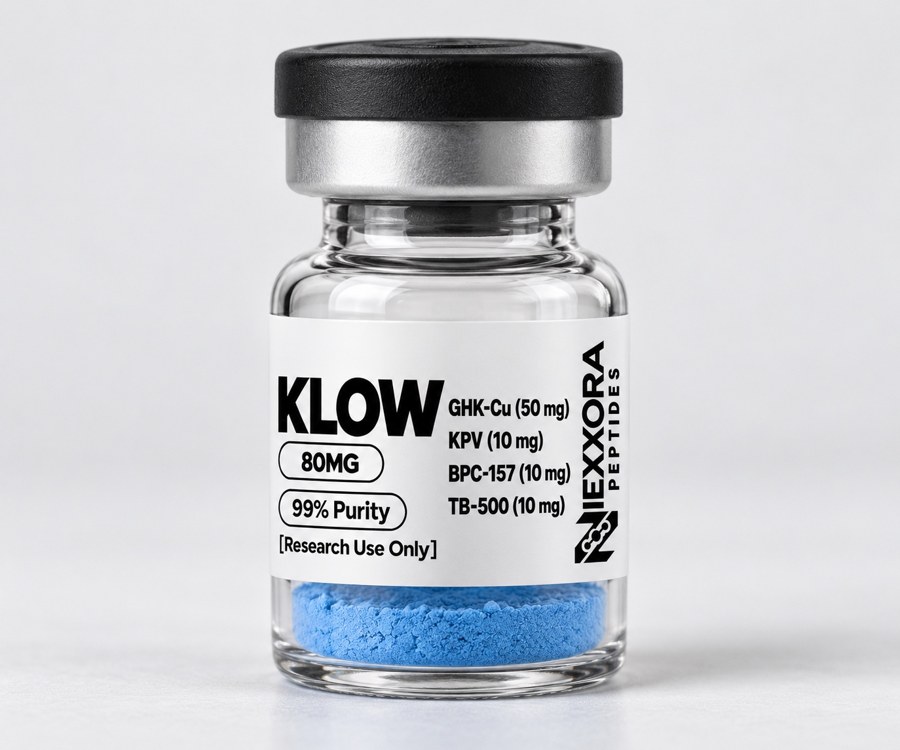 Vial NEXXORA PEPTIDES KLOW 80 mg